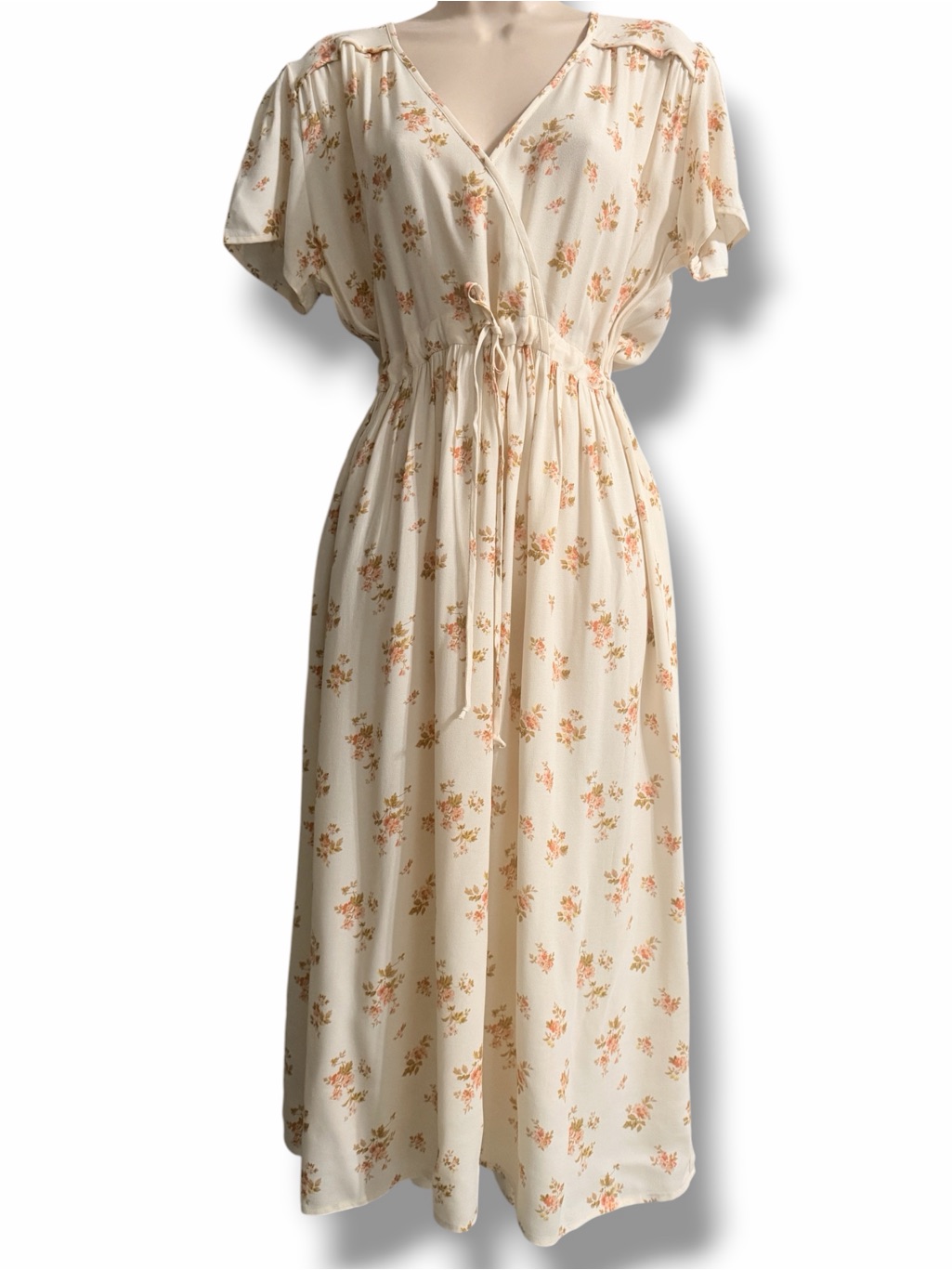 Christy Dawn Simple Dawn Dress In Misty Blooms Size Petite Medium